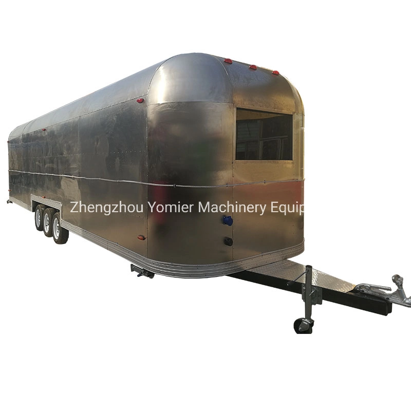 Stainless Steel Crepe Food Catering Trailer