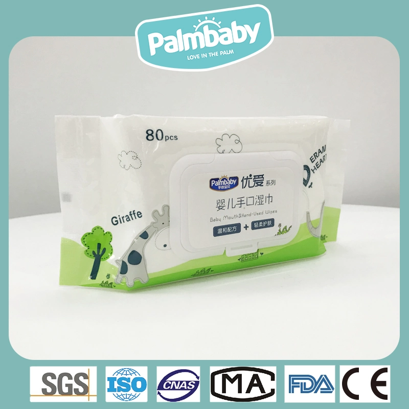 Family Pack Baby Wipes RO Pure Water Baby Wet Wipes Tissu doux non tissé à bon prix