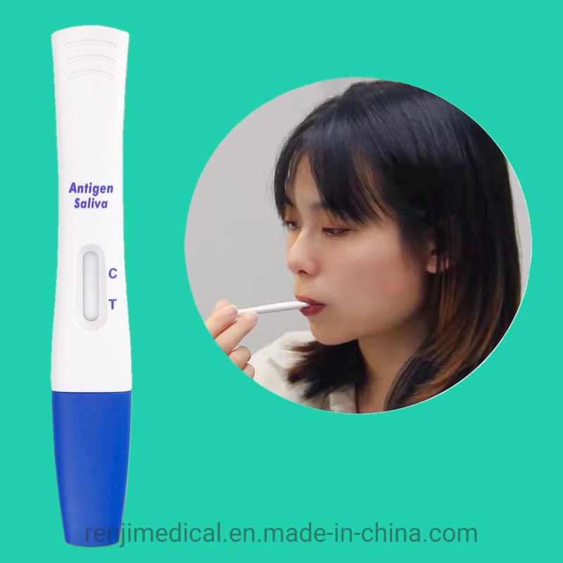 High Sensitive Rapid Diagnostic Saliva Antigen Test with CE