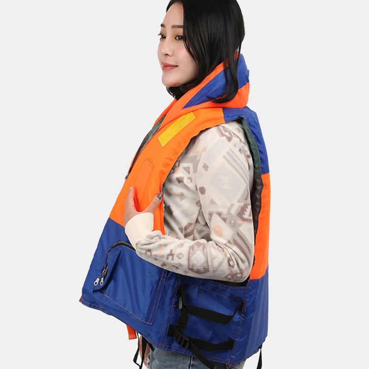 Suitable Beautiful Big Collar Life Jacket Large Buoyancy Life Vest