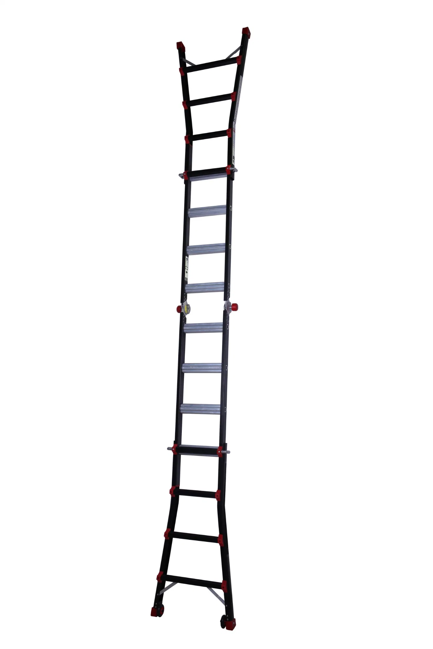 Telescopic Combination Step Ladder System 4X3, 4X4 & 4X5 Rungs Stairs Ladders