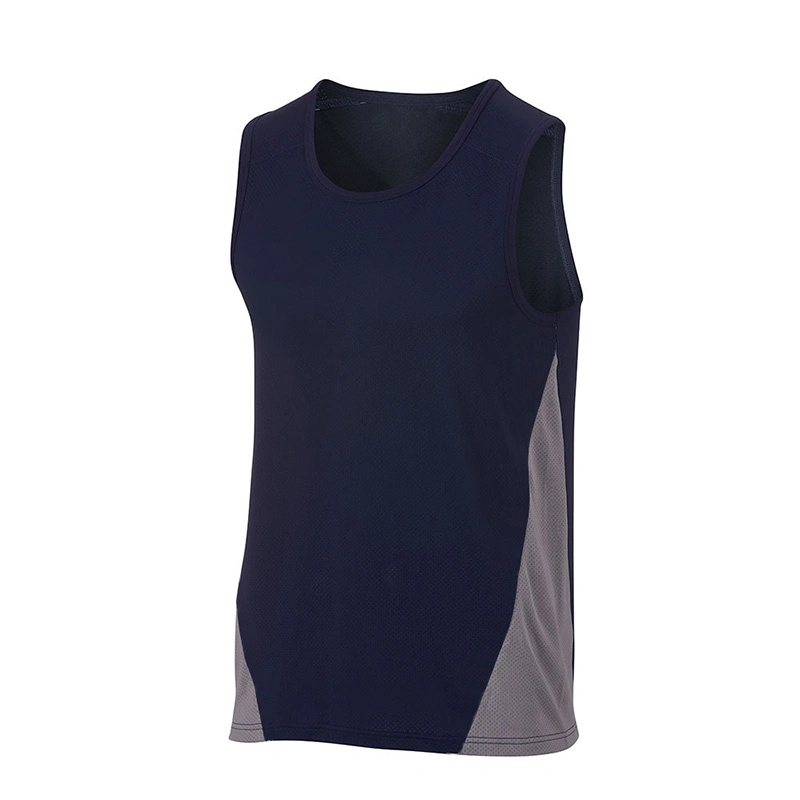 الرجال" S SplsWear Vest Round Neck Sport بلا أكمام قمصان قمصان رقيقة في الصيف