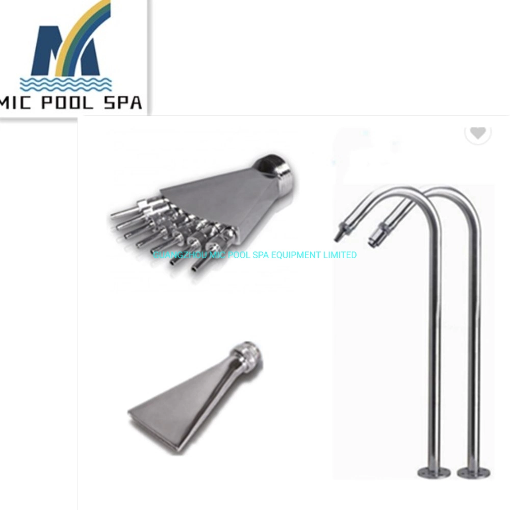 Accesorios de Acero Inoxidable acero inoxidable SPA Jet Boquillas de Pulverización Cascada