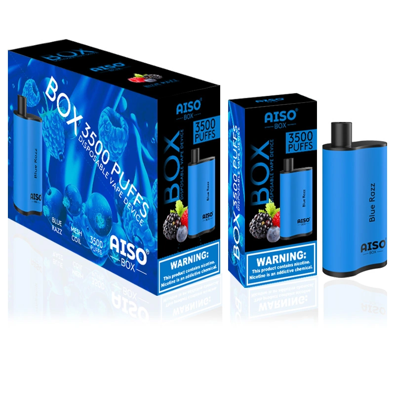 2022 Stock Offer Free Samples Aiso Box 3500 Disposable E Cig Wholesale/Supplier