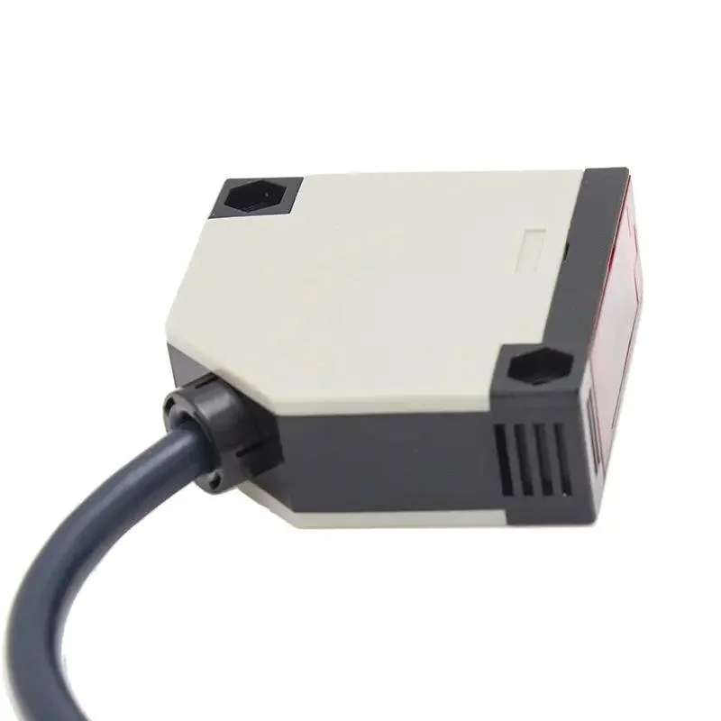 Bxr-C200r12 Diffuse Reflection Square Photoelectric Switch Sensor DC/AC 5-Wire