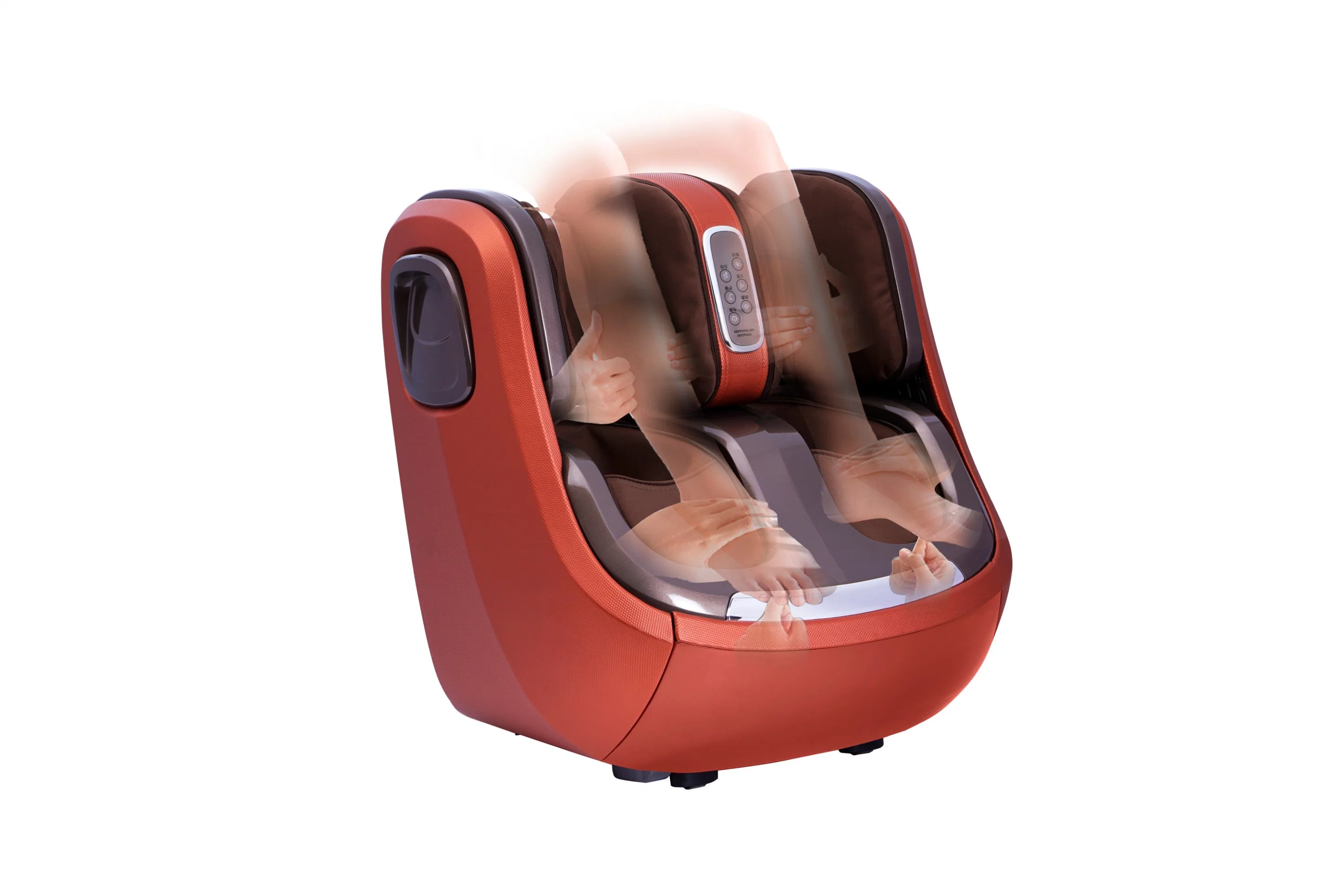 OEM Electronic Blood Circulation Shiatsu 3D Foot Massage Roller Machine with Heat