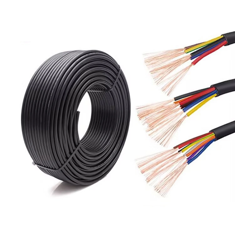 Медный сердечник ПВХ изоляция и оболочка плоский гибкий кабель кабель кабель RVV H05VV-F 2*0,75 мм, 2*1,5 мм2, 2*1 мм, 2*2,5 мм, 2*4 мм; Электрический провод 2*6 мм