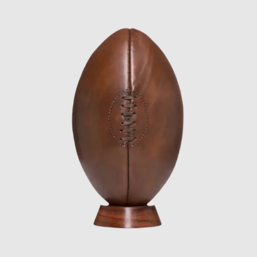 New Design OEM Leather Rugby Ball