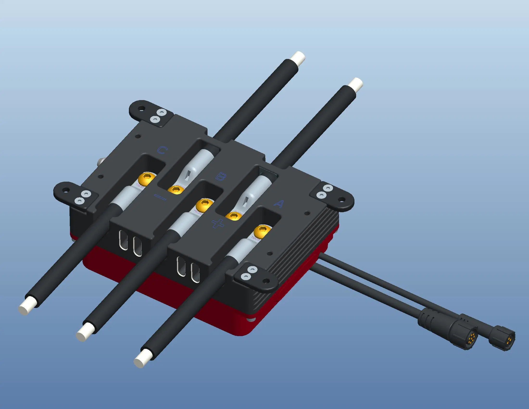 Alta corriente Hobiba ESC 60V 300un controlador de motor sin escobillas de los modelos de RC