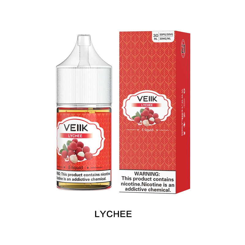 Premium E líquido con 30 mg de sal Veiik Nicotines 30 ml de zumo de E &amp; servicios OEM