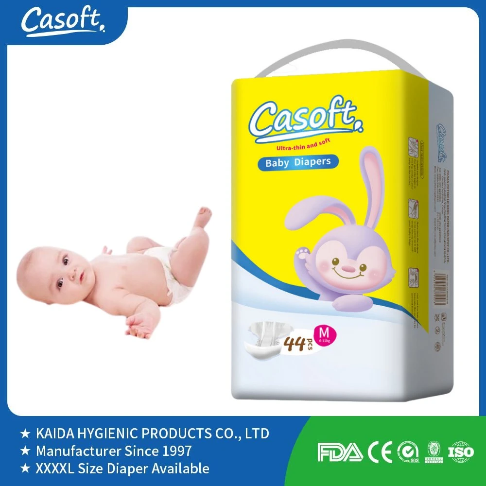 La magie de la marque Casoft sec bébé endormi de couches jetables Super Doux super produits pour bébé pour les enfants Les enfants incontinent écologique