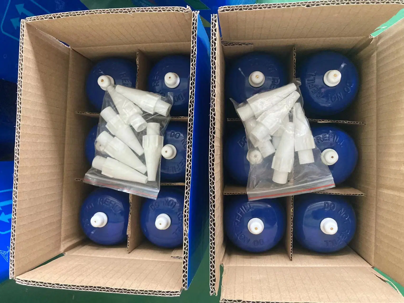 Customized Brand High quality/High cost performance  Whipped Cream Charger 580g 0.95L Gas Canisters