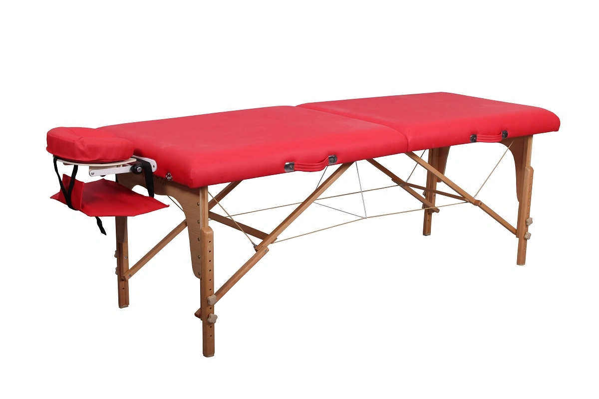 Inexpensive Wood Frame SPA Beauty Folding Massage Table