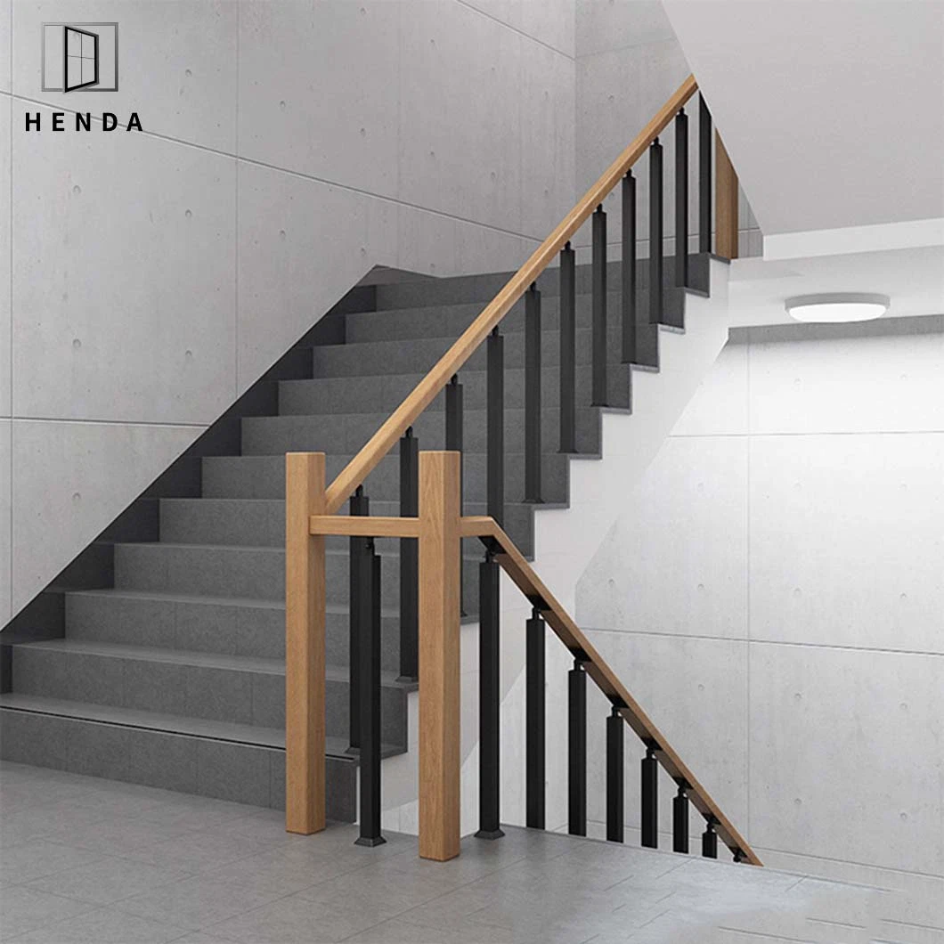 Interior Laser Cutting Aluminum Wrought Iron Steel Stair Fence Panel Balustrade Railing