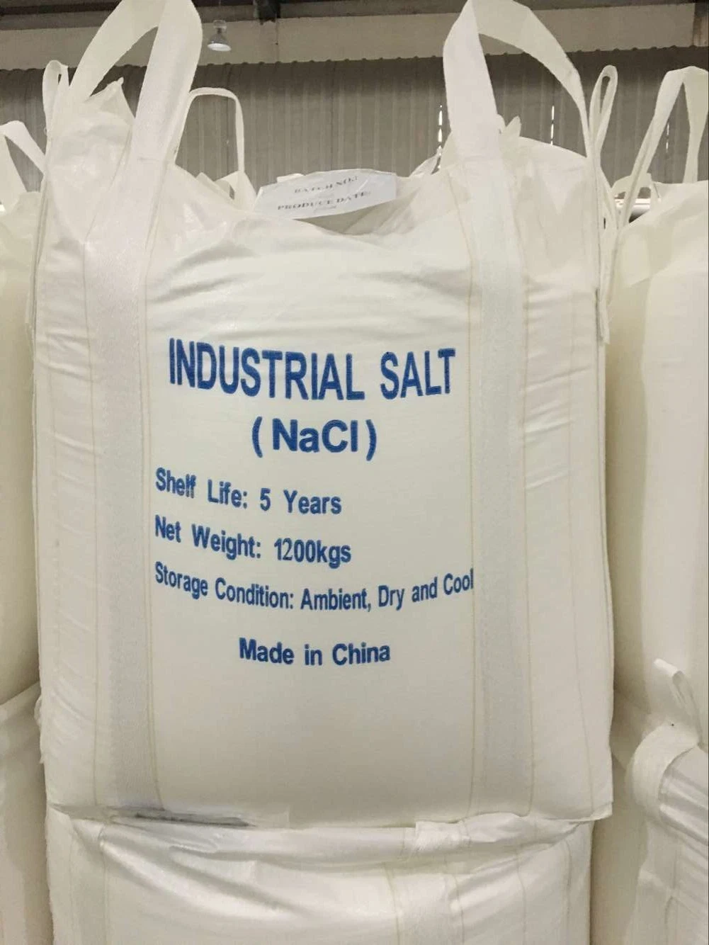 Industry Salt in Big Bags 99.7% Sodium Chloride 1200kg