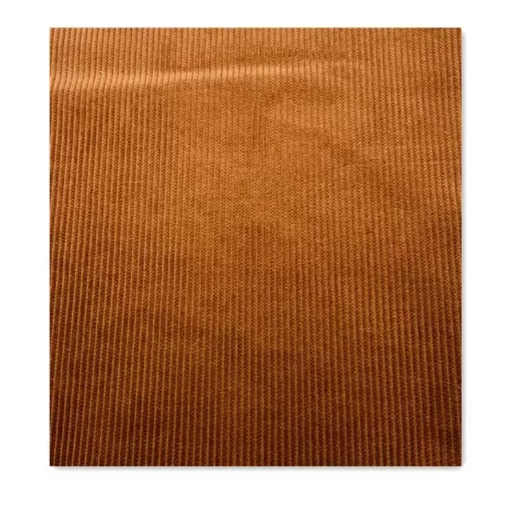 High quality/High cost performance  Solid Dyed Ribbed Upholstery 8W 100% Cotton Corduroy Fabric