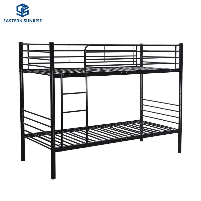 School Dormitory Furniture Apartment Home Metal Bunk Bed Iron Beds Frame