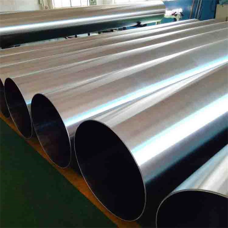 ASTM أنبوب دائري من الفولاذ المقاوم للصدأ / ملحوم 201 202 301 304 310S 316 430 304L 316 L Ms Pipe for Construction أنبوب الأنبوب الصلب المرن الخاص بالعادم