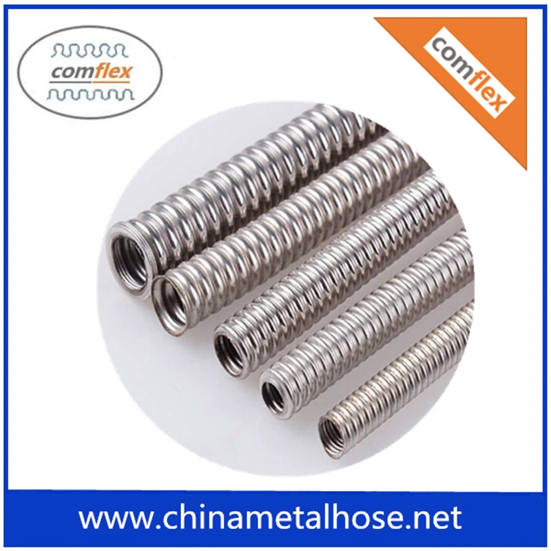 Double Braid Flexible Stainless Steel Helical Metal Hose/ Manguera Flexible Metalico