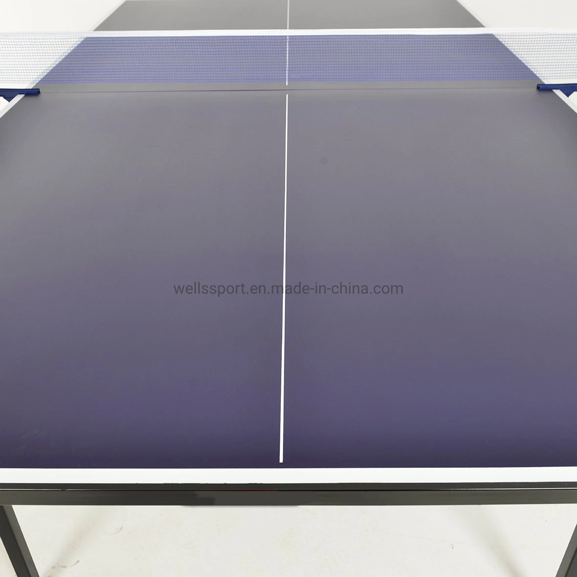 Hot Sale 12 mm Panel High Elasticity Folding &Movable Children Indoor Tennis Table for Kids Playing