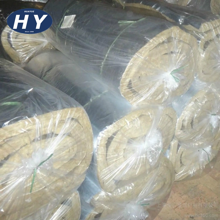 Aluminum Foil Rock Wool Roll for Large Diameter Irregular Pipes with CE