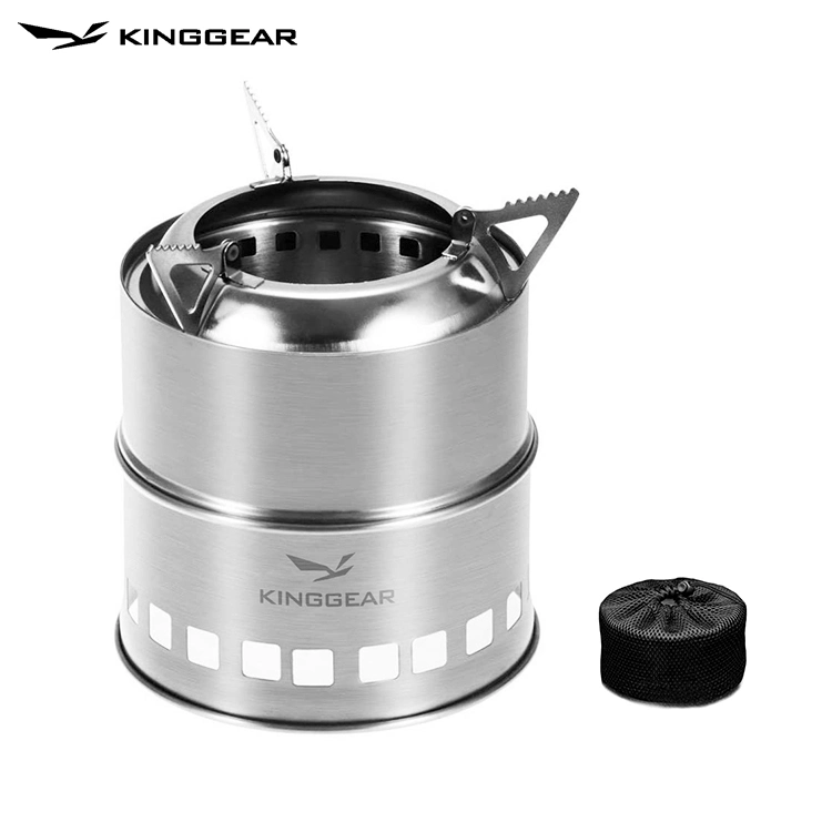 Portable Travel Cooking Stove Outdoor Hiking Camp Stoves Camping Wood Stove for Outdoors