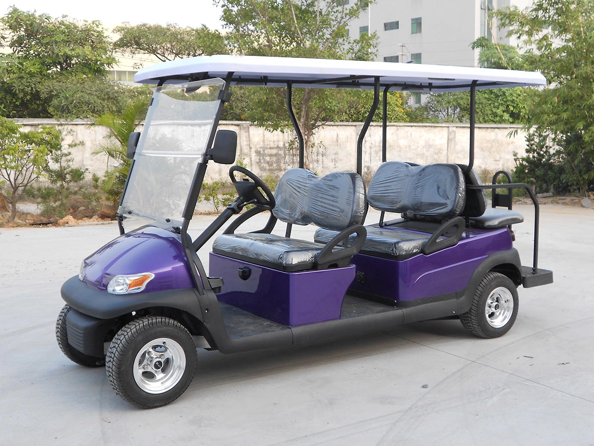 6 Seat Aluminium Chassis Electric Sightseeing Car