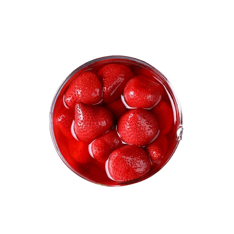 Hot Sale Fresh Canned Strawberry OEM Brand Manufacturer