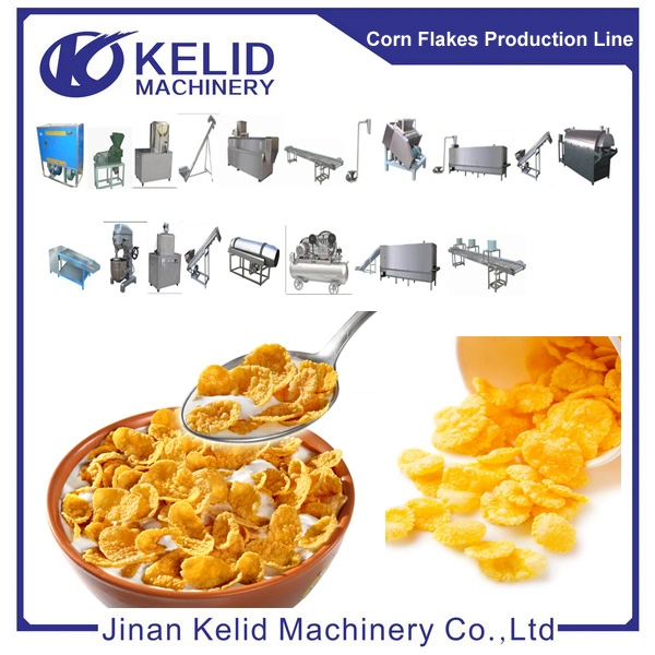 Extrusion Fruit Loops Coco Corn Pops Cereal Manufacturing Making Machine