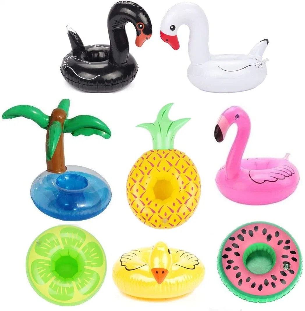 Cisne inflables Portabotellines para piscina parte