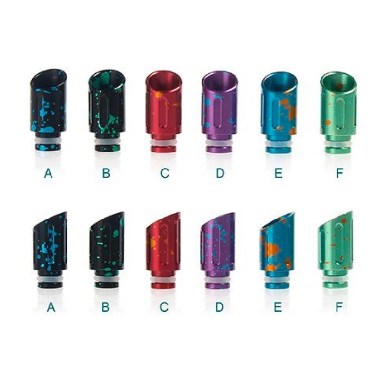 Popular 510 810 Driptip Resin Tank Mouthpiece 300+ Design OEM