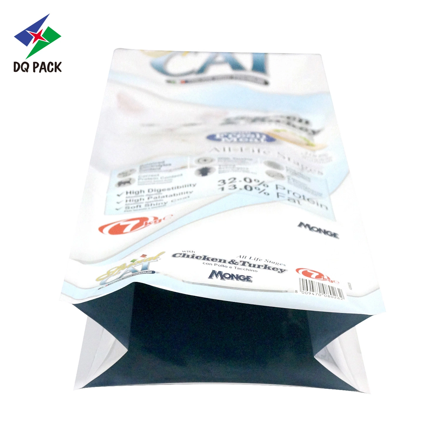 Custom Printing 9kg Plastic Packaging Pet Food Package Bags with Excellent Printing