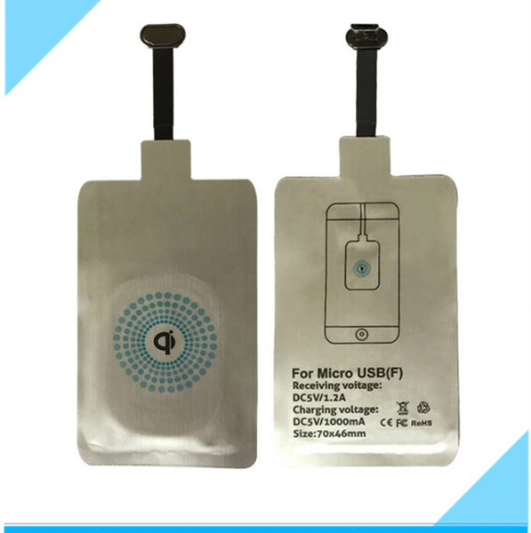 Univeral Qi Wireless Charger Receiver for Mobile Phone