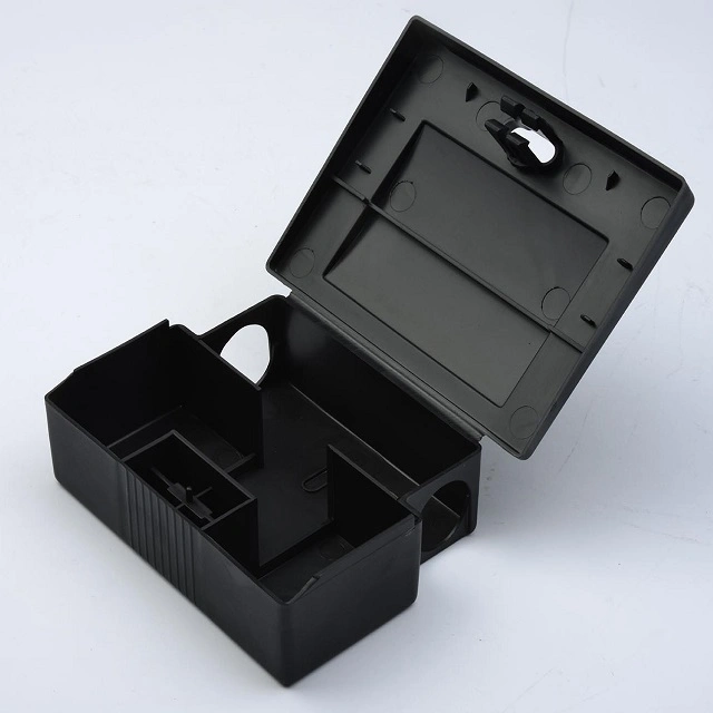 Plastic Bait Box Live Catch Rat Trap Mouse Bait Station for Pest Control