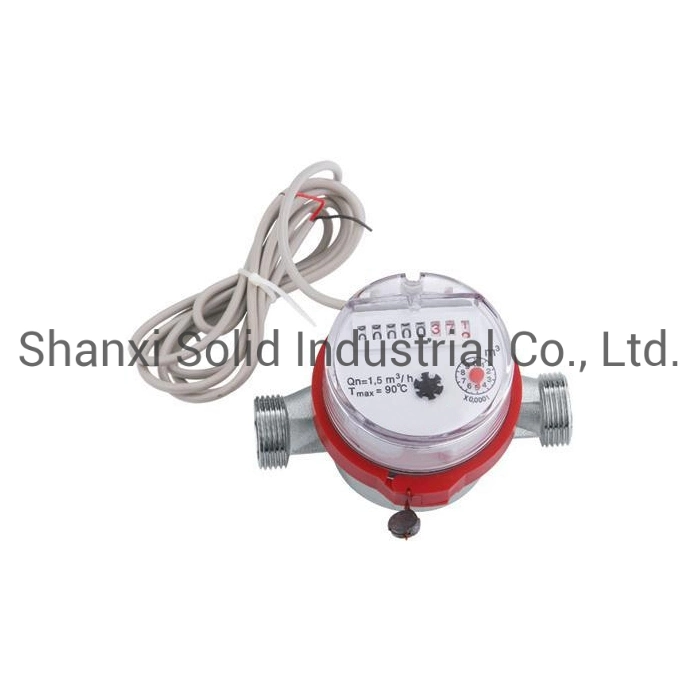 Vane Wheel Single-Jet Super Dry Dial Magnetic Type Hot Water Meter