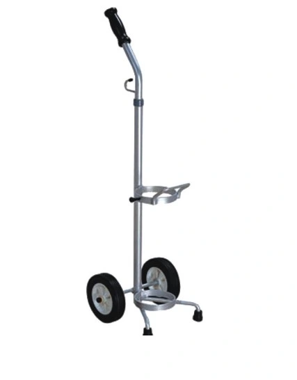 China Manufacturer of Hospital Furniture Oxygen Cylinder Trolley