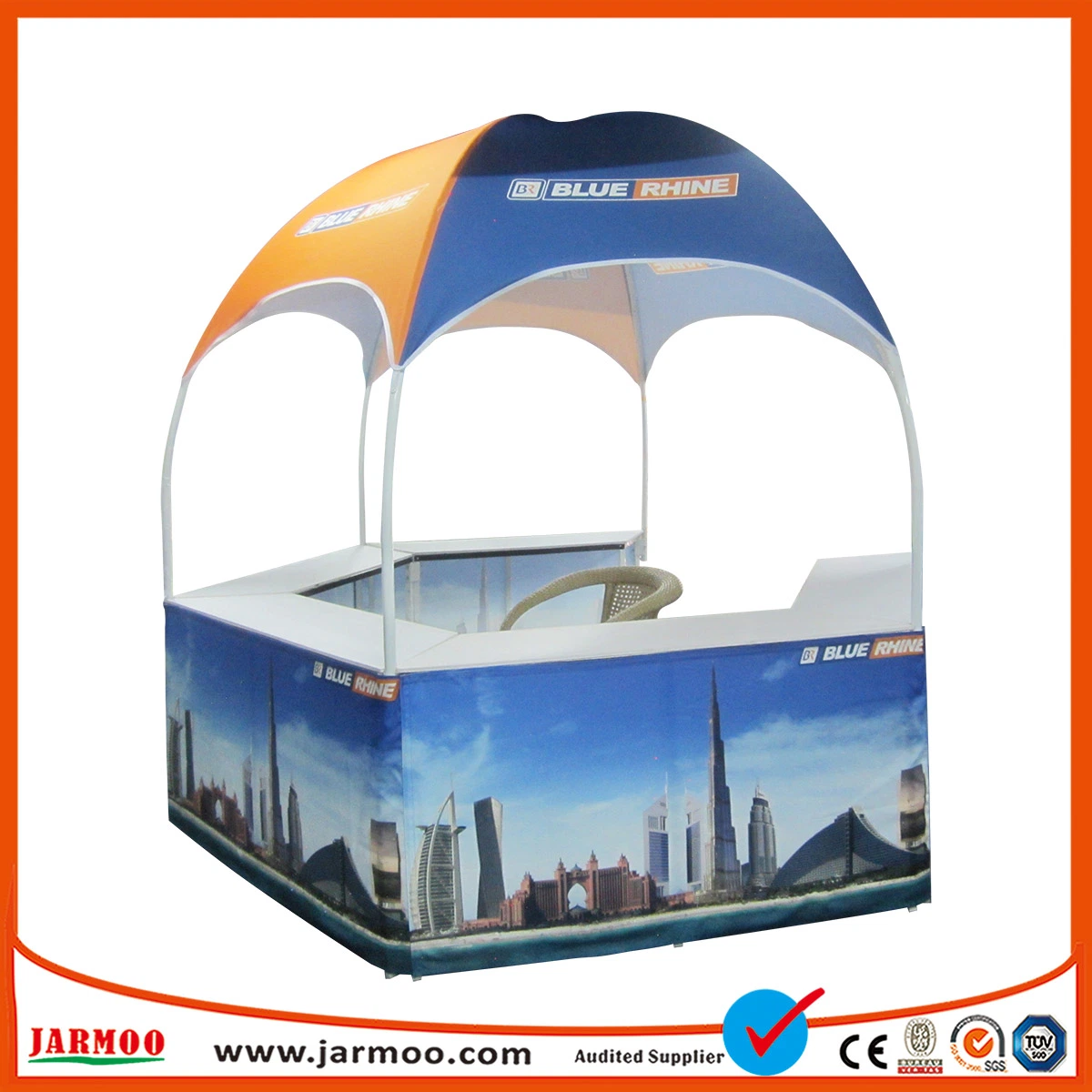 Promotional Advertising Dome Kiosk Canopy Tents Trade Show Hexagon Gazebo