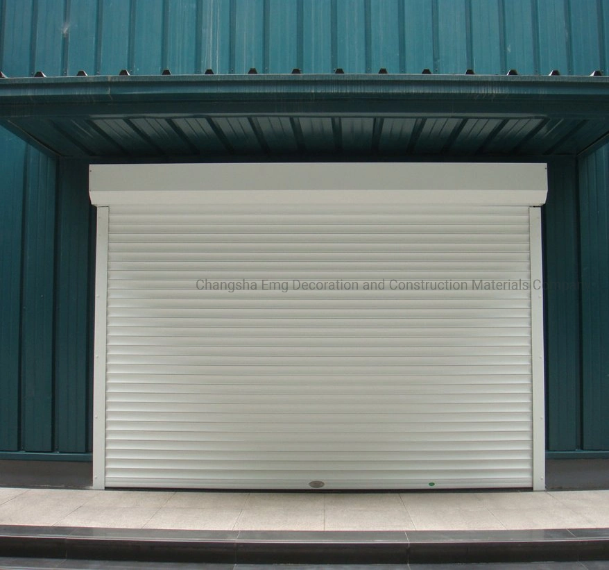 Interior y Exterior de uso industrial de rodadura del obturador de puerta de garaje de la puerta grande puerta de entrada