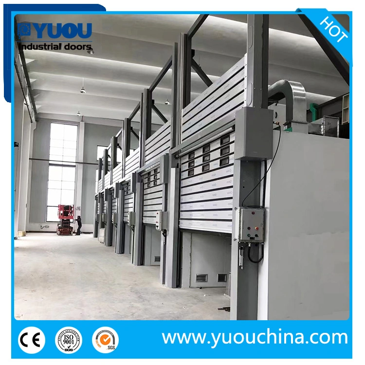 Industrial Thermal Insulated High Speed Roller Shutter Door for Pharmaceutical Drug Factory