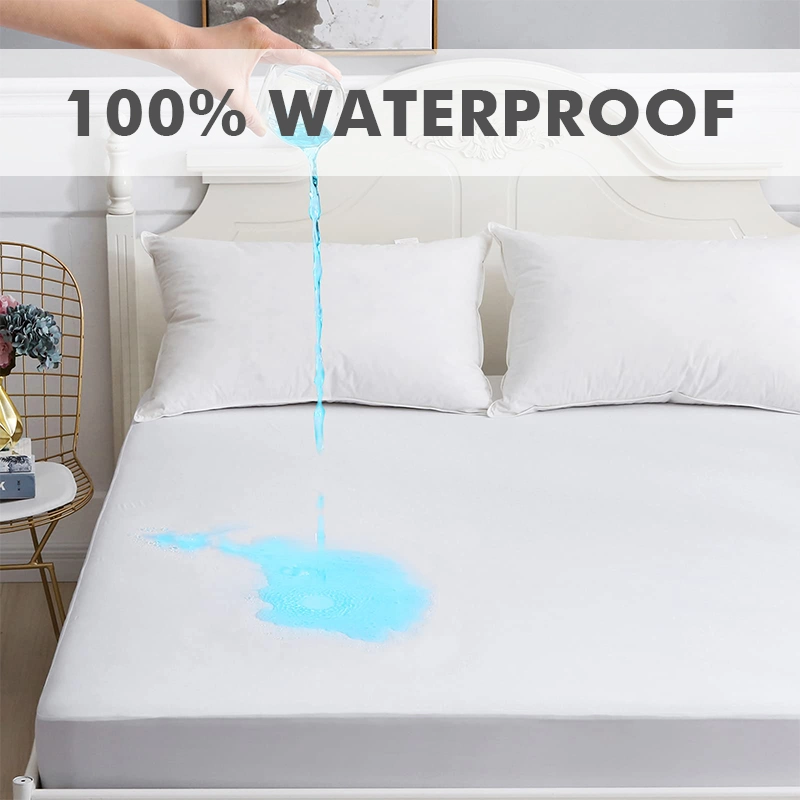 Waterproof Mattress Cover with Zipper Twin Size