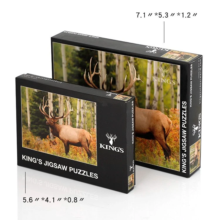 Wholesale/Supplier Custom Paper Cardboard Brain Game Puzzles Jigsaw Puzzle for Kids Adults