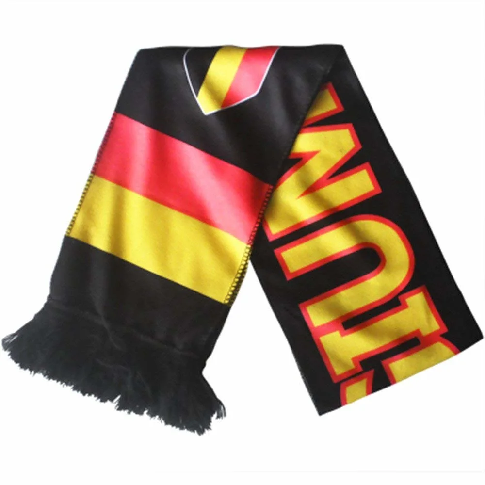 Wholesale/Supplier Fashion World Cup Fans Soccer Scarf Knit Football Scarf Custom Football Scarf No Minimum