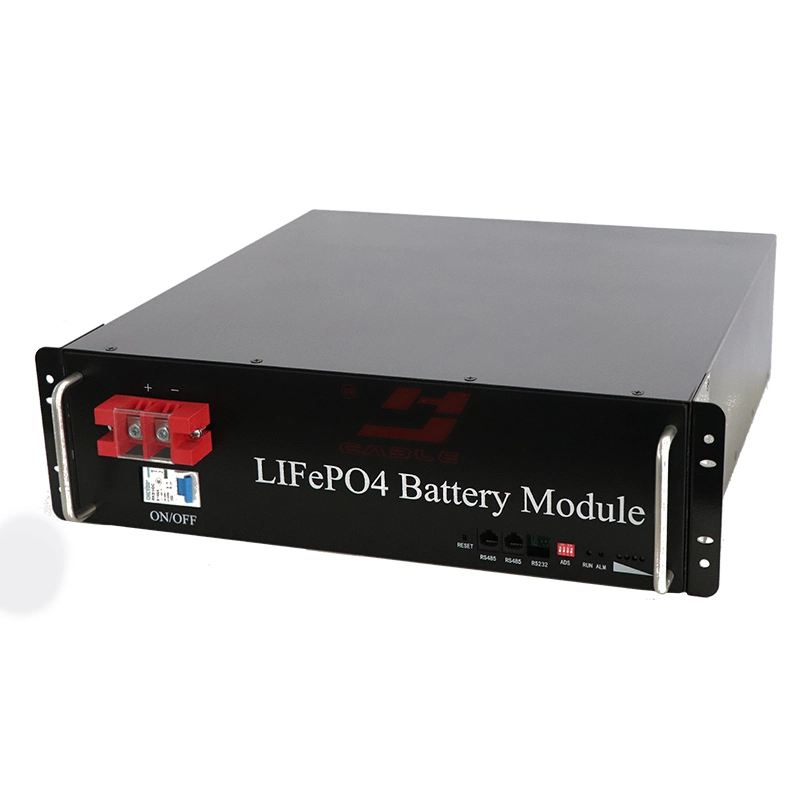 Batterie solaire au lithium rechargeable 48 V 50 ah 100 ah 150 ah 200 ah Batterie Li-ion/lithium-ion LiFePO4 400 ah 500 ah pour onduleur Stockage