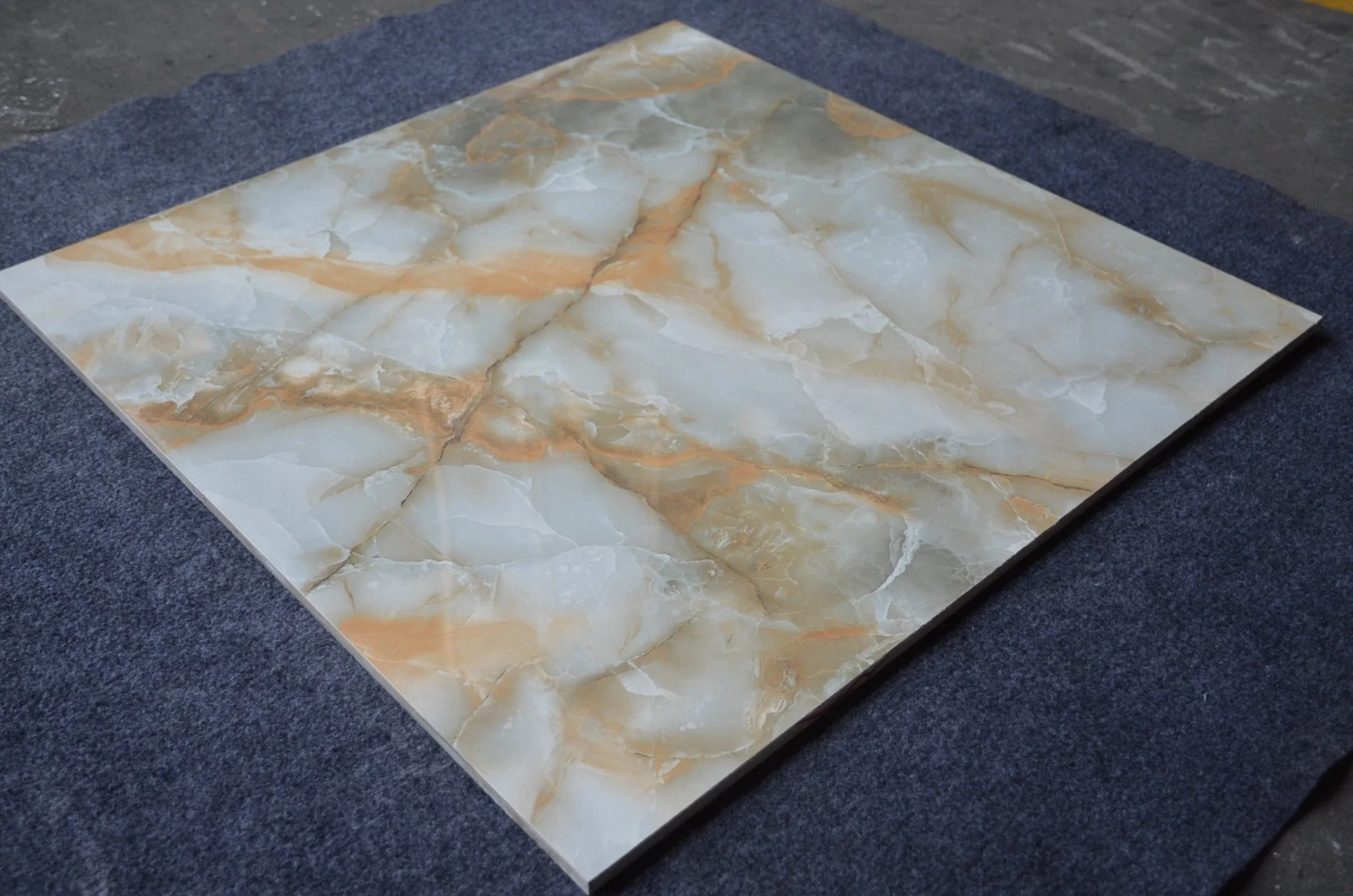 600X600 Baja absorción de agua de arcilla de porcelana Baldosa Jade