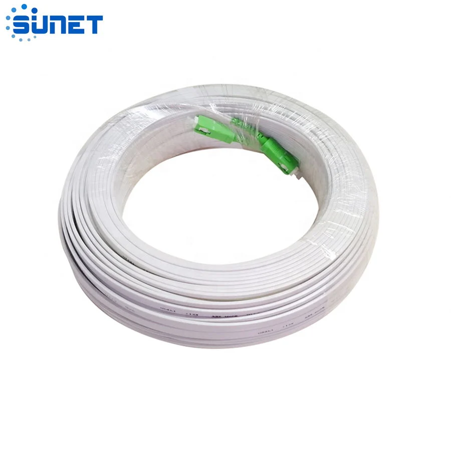 1 Core Sc Drop Cable Patch Cord FTTH Fiber Optic Patchcord