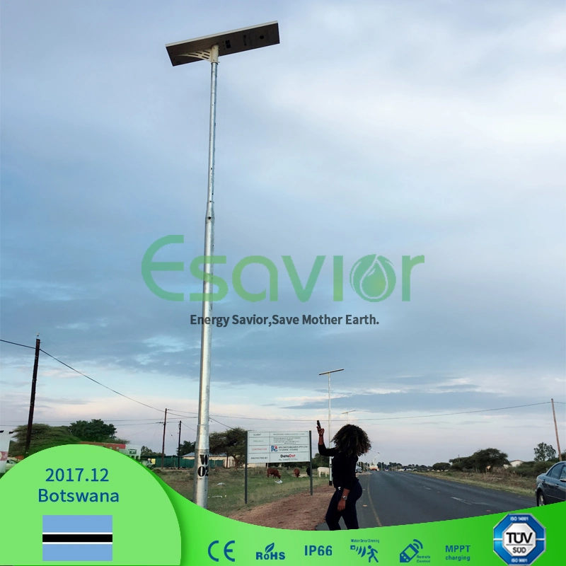 20W All in One Solar Street Light Power Light with LiFePO4 Lithium Battery