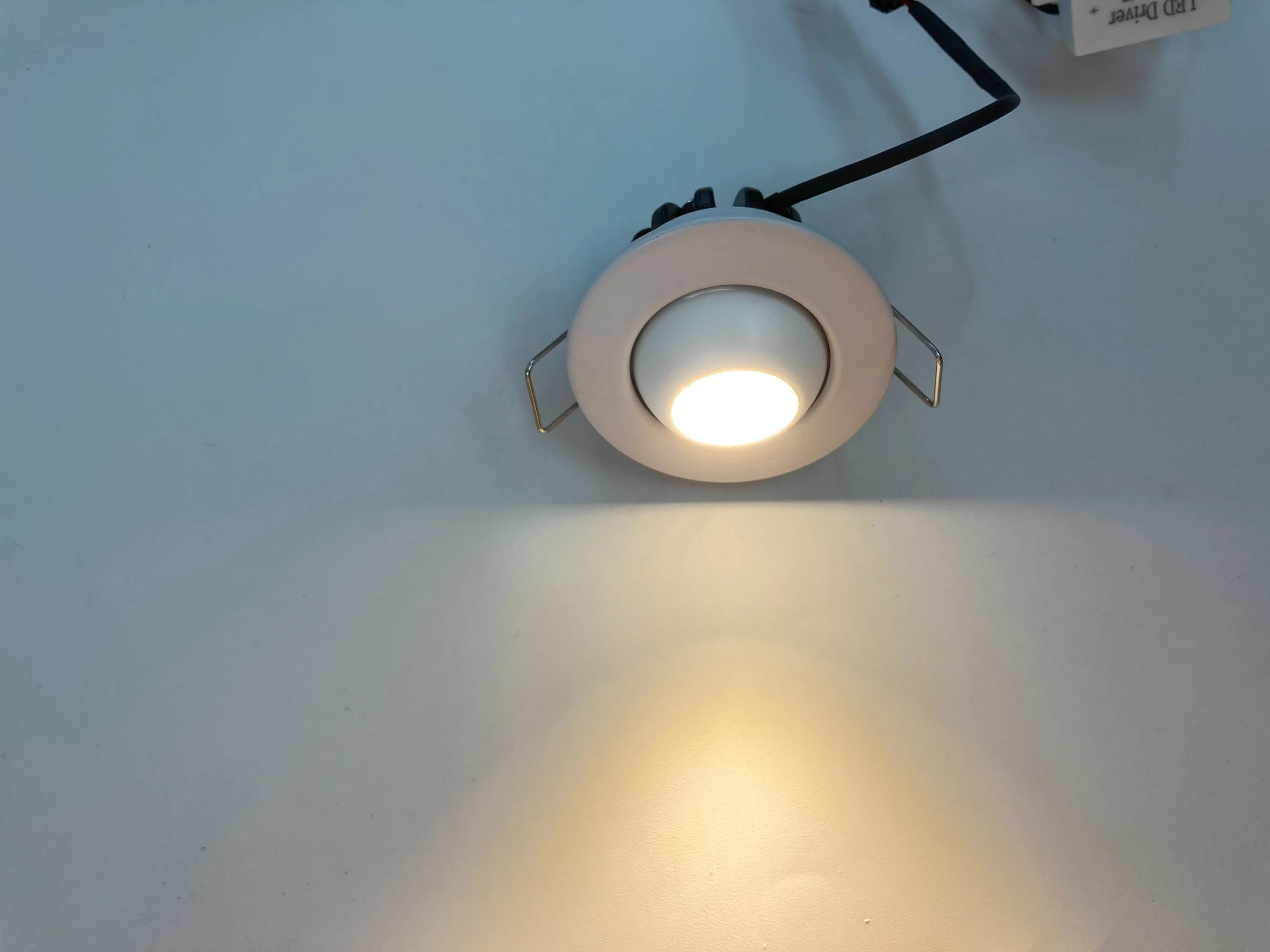 How Bright Rotatable Mini Cabinet 3W LED Recessed Down Light