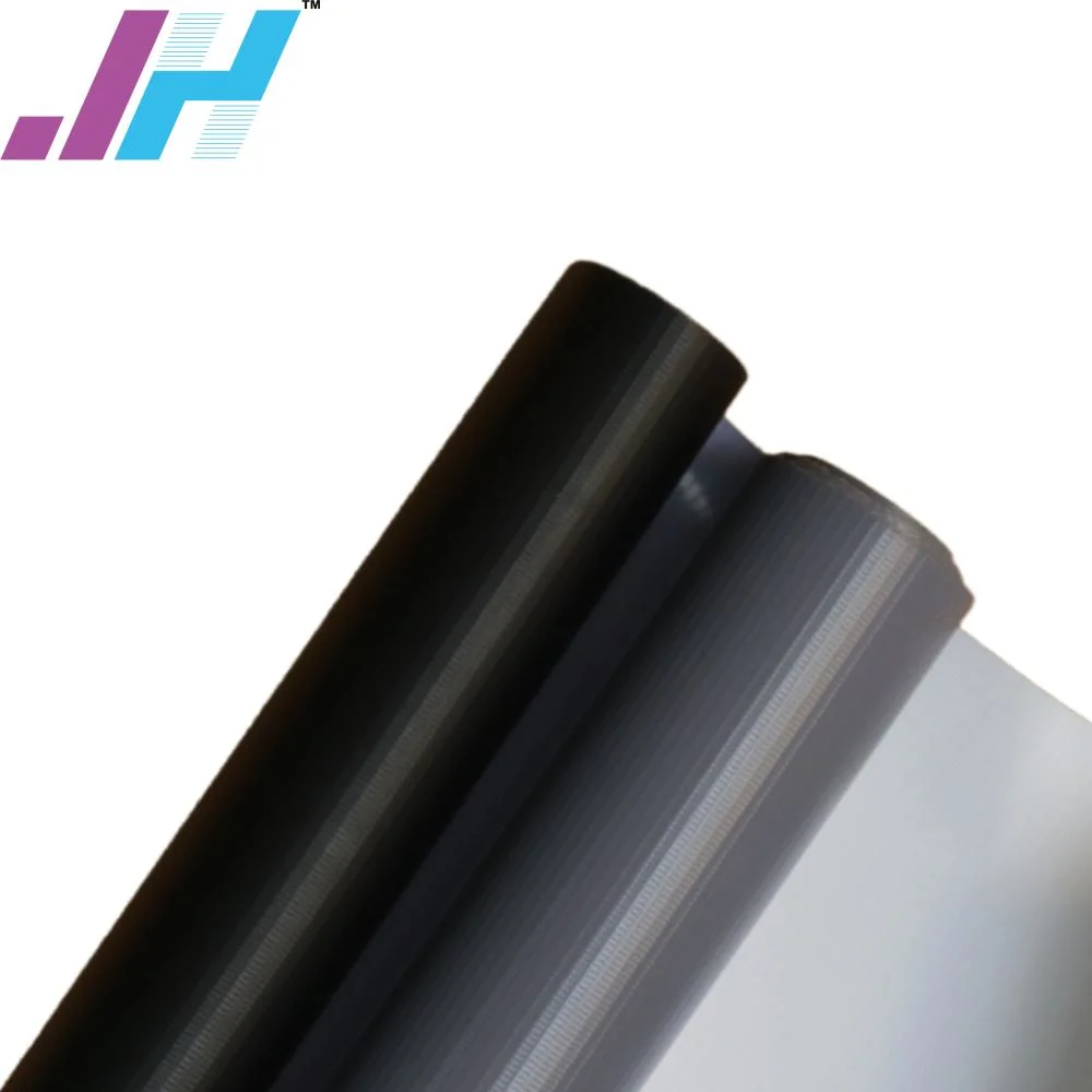 Printable Grey Black PVC Flex Banner for Advertising Digital Printing