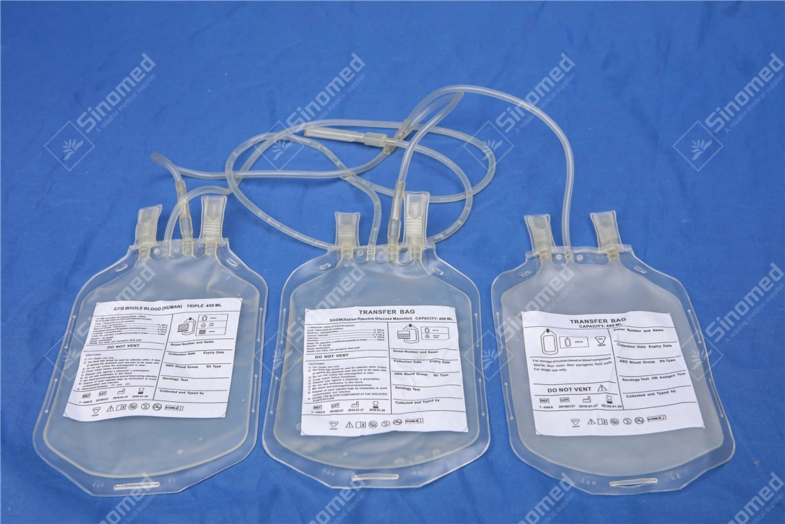 Single Use Medical Wholesale/Supplier Singe Blood Bag