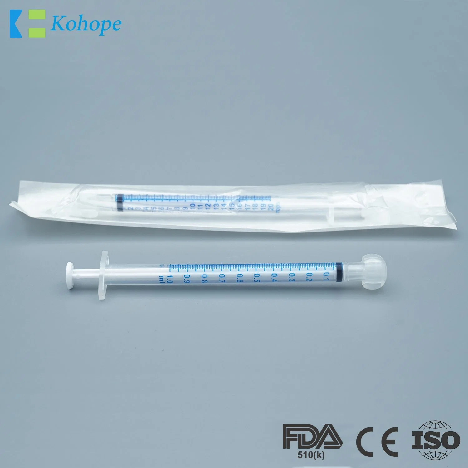 Professional Promotion 50ml Medical Colorful Single Use Sterile Syringe